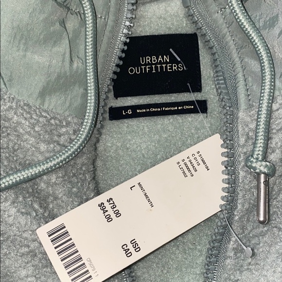 Never Worn Urban Outfitters Mint Jacket - Picture 2 of 2